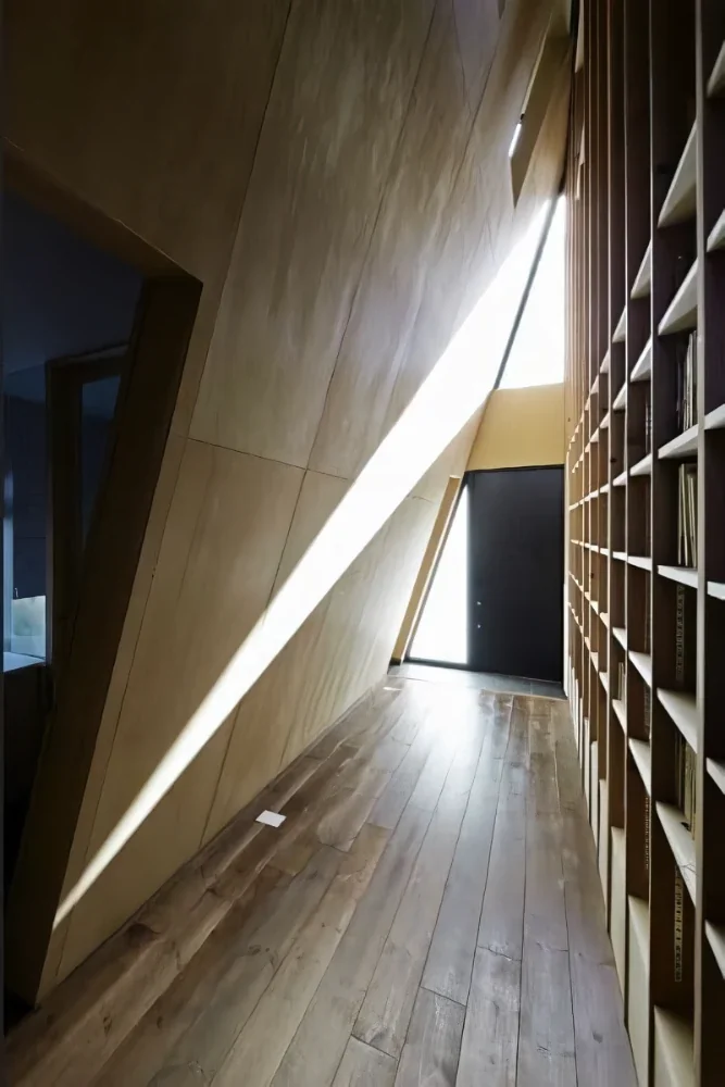 House with a Library Corridor