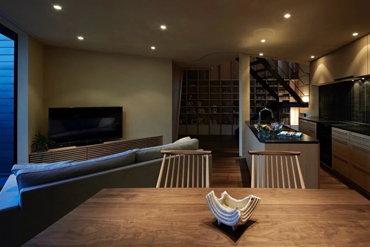 House with a Library Corridor
