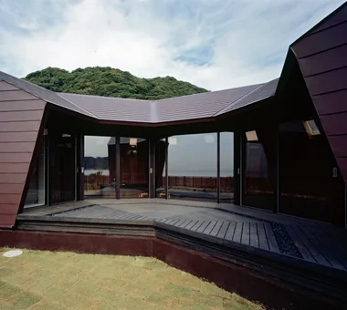 海滨贝壳住宅｜带防腐木平台（Wood Deck）的住宅｜房屋参观｜定制住宅