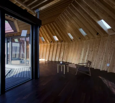 海滨贝壳住宅｜带防腐木平台（Wood Deck）的住宅｜房屋参观｜定制住宅