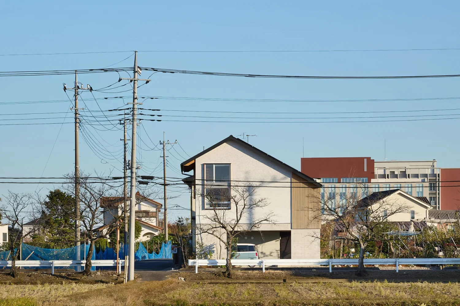 浸水対策の3階建て住宅｜wasat