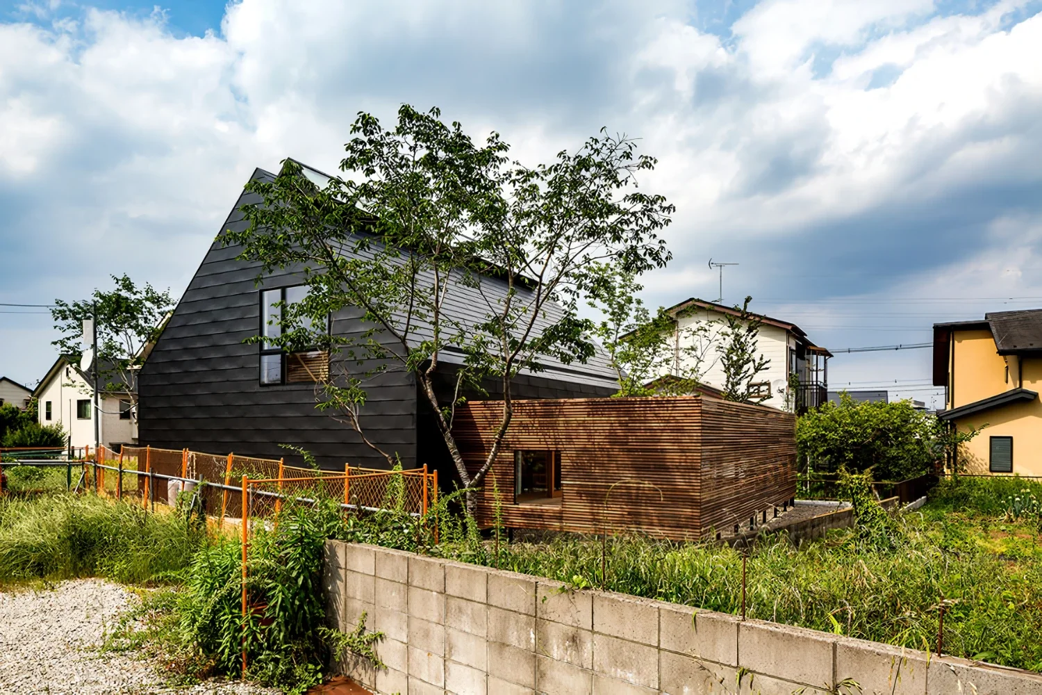 家型と回遊動線の事務所兼住宅｜polaris