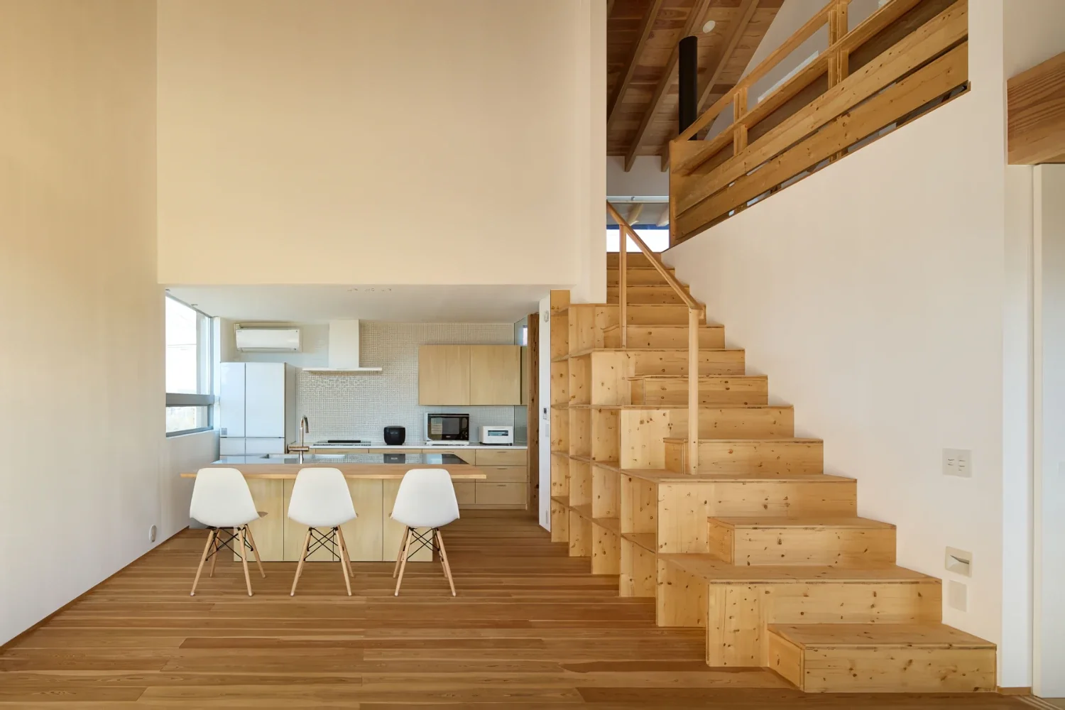 浸水対策の3階建て住宅｜wasat