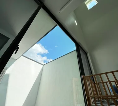 house YK -滲みの吹抜-｜土間のある家｜注文住宅｜テラス