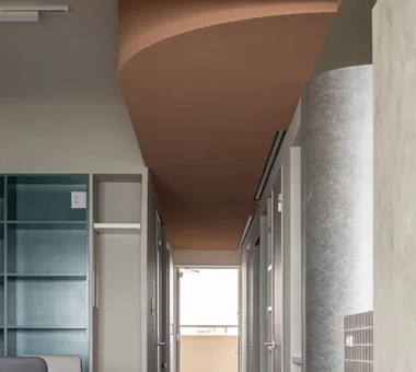 room PS -柔らかな箱とオブジェ-｜注文住宅｜廊下