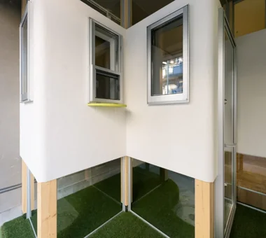 office SB -なびく帯の壁-｜その他オフィス｜プロジェクト