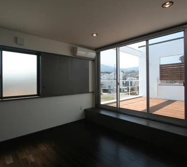 House in Minamiashigara｜Homes Featuring Courtyards｜Custom-built house｜Bedroom