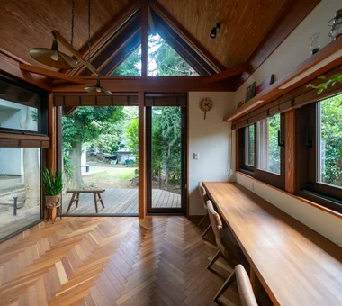 庭先の小さな部屋｜開放感のある家｜ルームツアー｜注文住宅