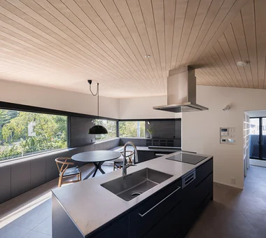House in Hamura｜Modern Residences｜Custom-built house｜Kitchen
