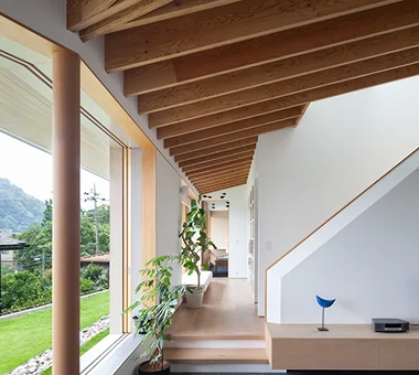House in Takao｜Custom-built house｜Corridor