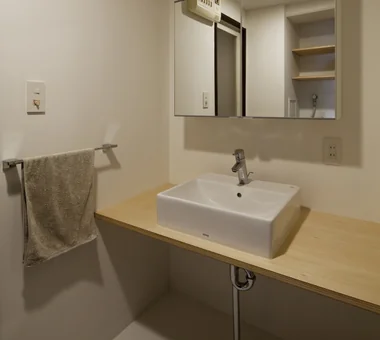 减法之家｜剔除多余的公寓改造｜紧凑住宅｜定制住宅｜洗手间