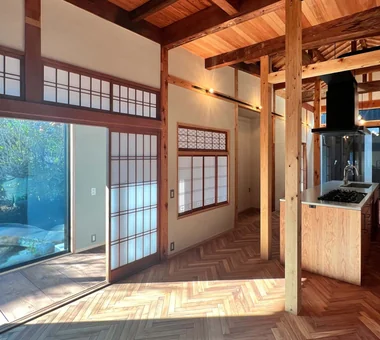 市区中保留藏屋的邸宅改修｜阿倍野邸｜和风现代住宅｜定制住宅｜LDK
