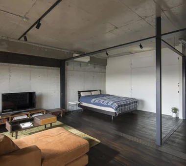 Condominium Renovation: Choose the Layout According to Mood | A Home That Changes Its Outfit｜Concrete Houses｜Custom-built house｜Bedroom