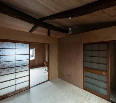為出租長屋引入光線的翻新計畫｜昭和小路長屋Ⅱ｜和風現代住宅｜客製化住宅｜愛好室