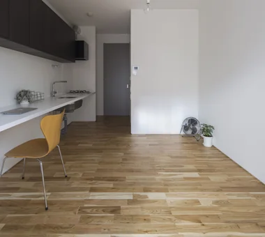 Studio Apartment with Private Garden and Large Desk | D#102｜Minimalist Design Residences｜Room Tour｜Custom-built house
