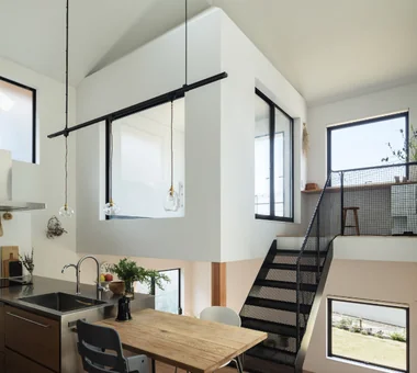 四座小屋与巷弄之家｜四角之家｜简约之家｜定制住宅｜厨房