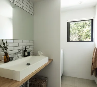 四座小屋与巷弄之家｜四角之家｜简约之家｜定制住宅｜洗手间
