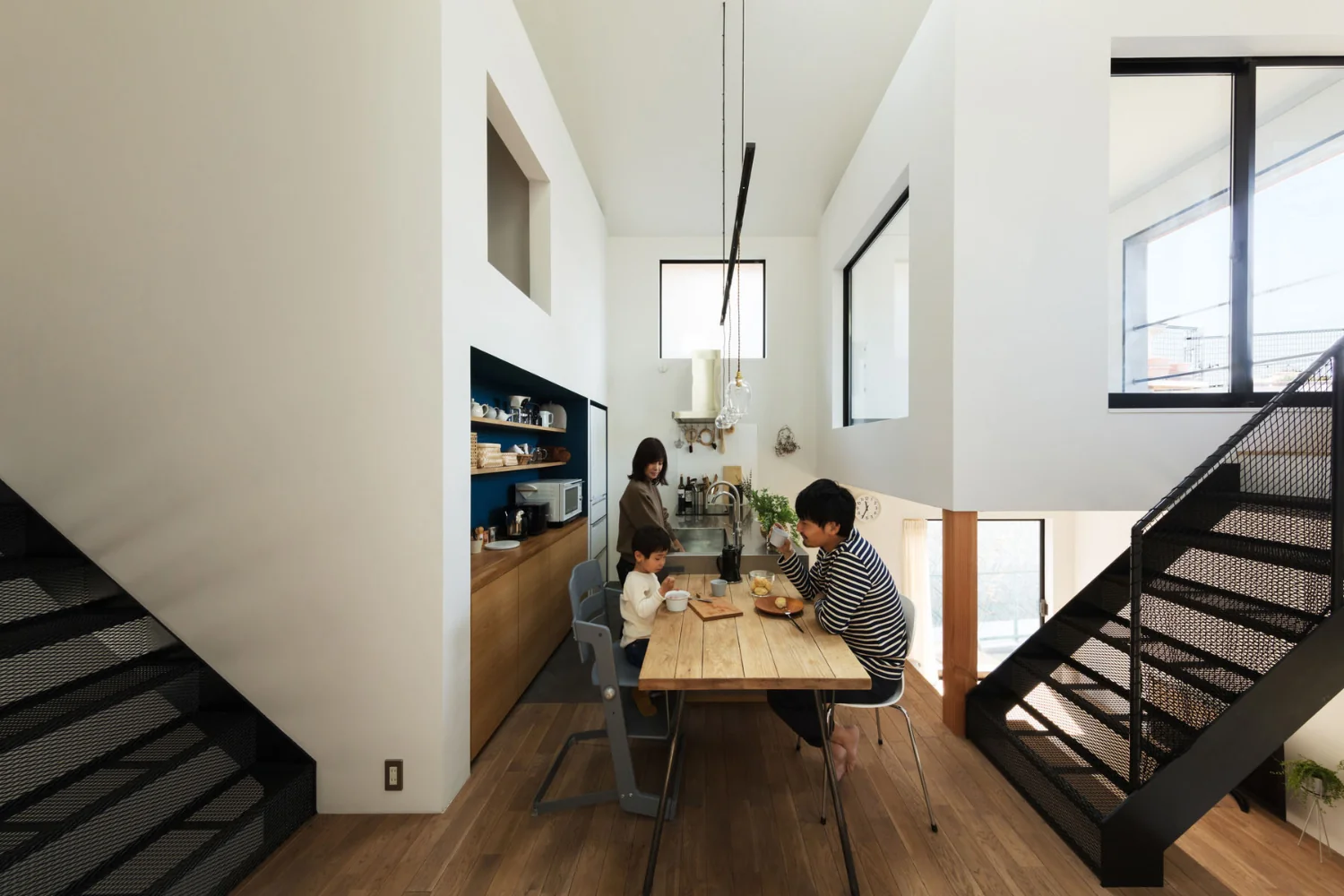 House of Four Pavilions and an Alley | Four-Corner House