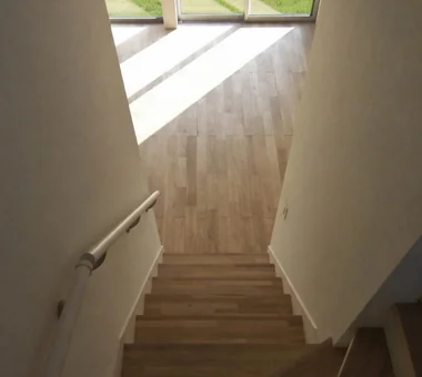 Designed Within Prescribed Building Conditions | The Box House｜Minimalist Design Residences｜Custom-built house｜Stairs