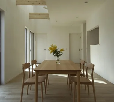 Designed Within Prescribed Building Conditions | The Box House｜Minimalist Design Residences｜Custom-built house｜Dining Area