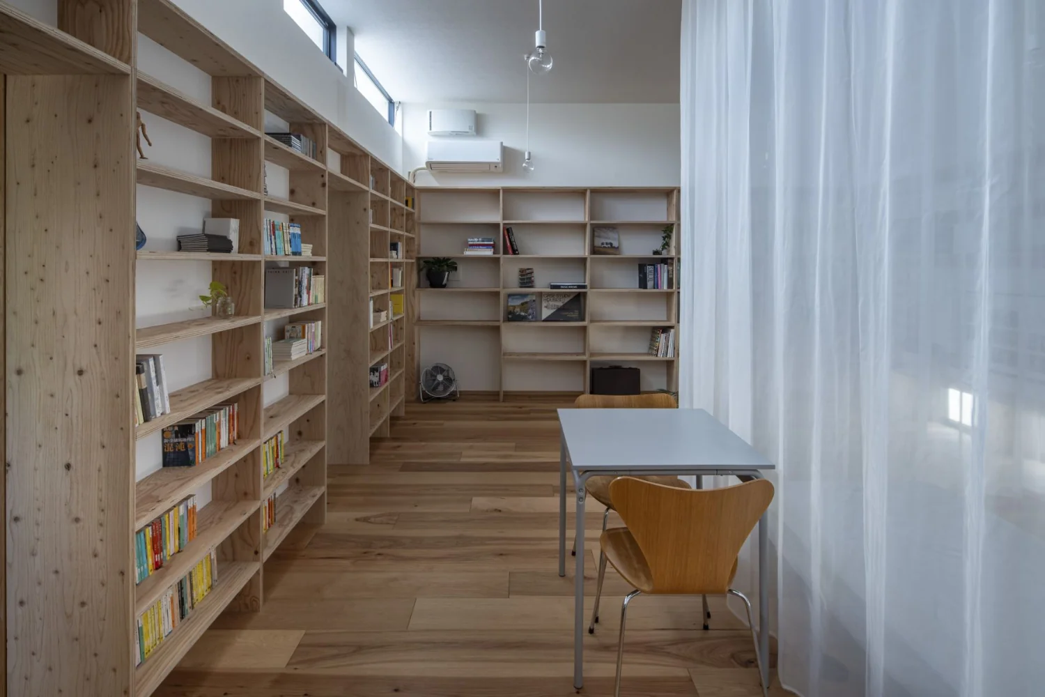 A small dining corner.