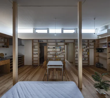 A Small House Composed of Three Connected Boxes (Large, Medium, Small) | Tsuzura House｜Single-Story Houses｜Room Tour｜Custom-built house