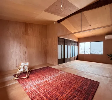 一室公寓与京都町家的叠合｜昭和小路长屋Ⅲ｜现代住宅｜定制住宅｜卧室