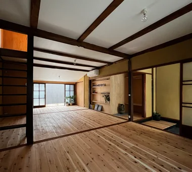 一室公寓与京都町家的叠合｜昭和小路长屋Ⅲ｜现代住宅｜定制住宅｜LDK