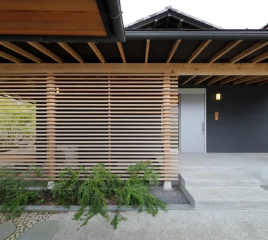 小高の離れ｜注文住宅｜アプローチ