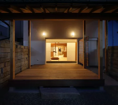 小高の母屋｜注文住宅｜テラス