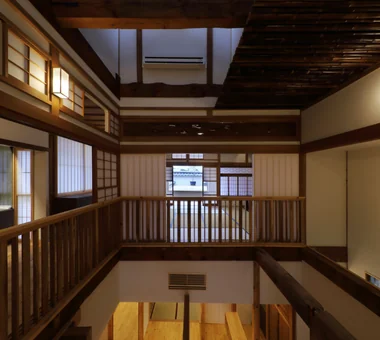 小高の母屋｜注文住宅｜吹き抜け