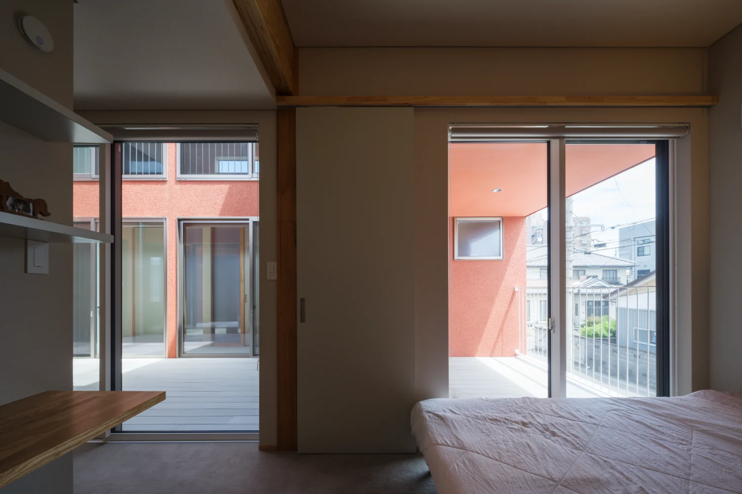 福田町の立体テラス