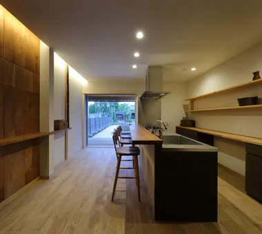 小高の母屋｜注文住宅｜キッチン