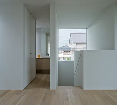 3×10 Court house  土浦の中庭のある家｜中庭のある家｜注文住宅｜廊下