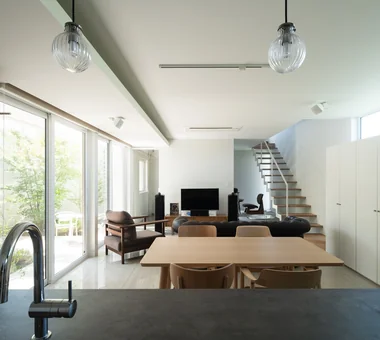 nest: House with a Courtyard in Kashiwa City｜Homes Featuring Courtyards｜Custom-built house｜LDK
