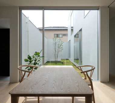 3×10 Court house  土浦の中庭のある家｜ミニマルデザインの家｜注文住宅｜アトリエ