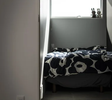 nestle: single-storey house in Ishioka｜Homes Designed for Living with Dogs｜Custom-built house｜Bedroom