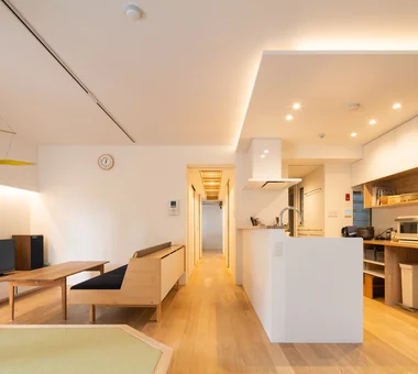 swing: Condominium Renovation in Nishi-Ogikubo｜Homes with Dedicated Workspaces｜Custom-built house｜LDK