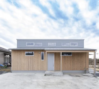 nestle: single-storey house in Ishioka｜Homes Designed for Living with Dogs｜Custom-built house｜Exterior