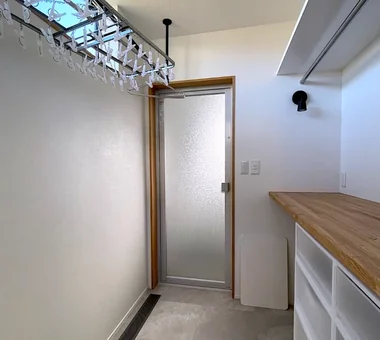 S邸｜ホームジムのある家｜注文住宅｜洗面所
