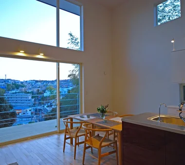 眺望の箱｜ホテルライクな家｜注文住宅｜LDK