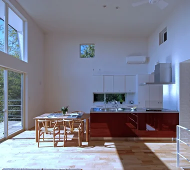 眺望の箱｜ホテルライクな家｜注文住宅｜LDK