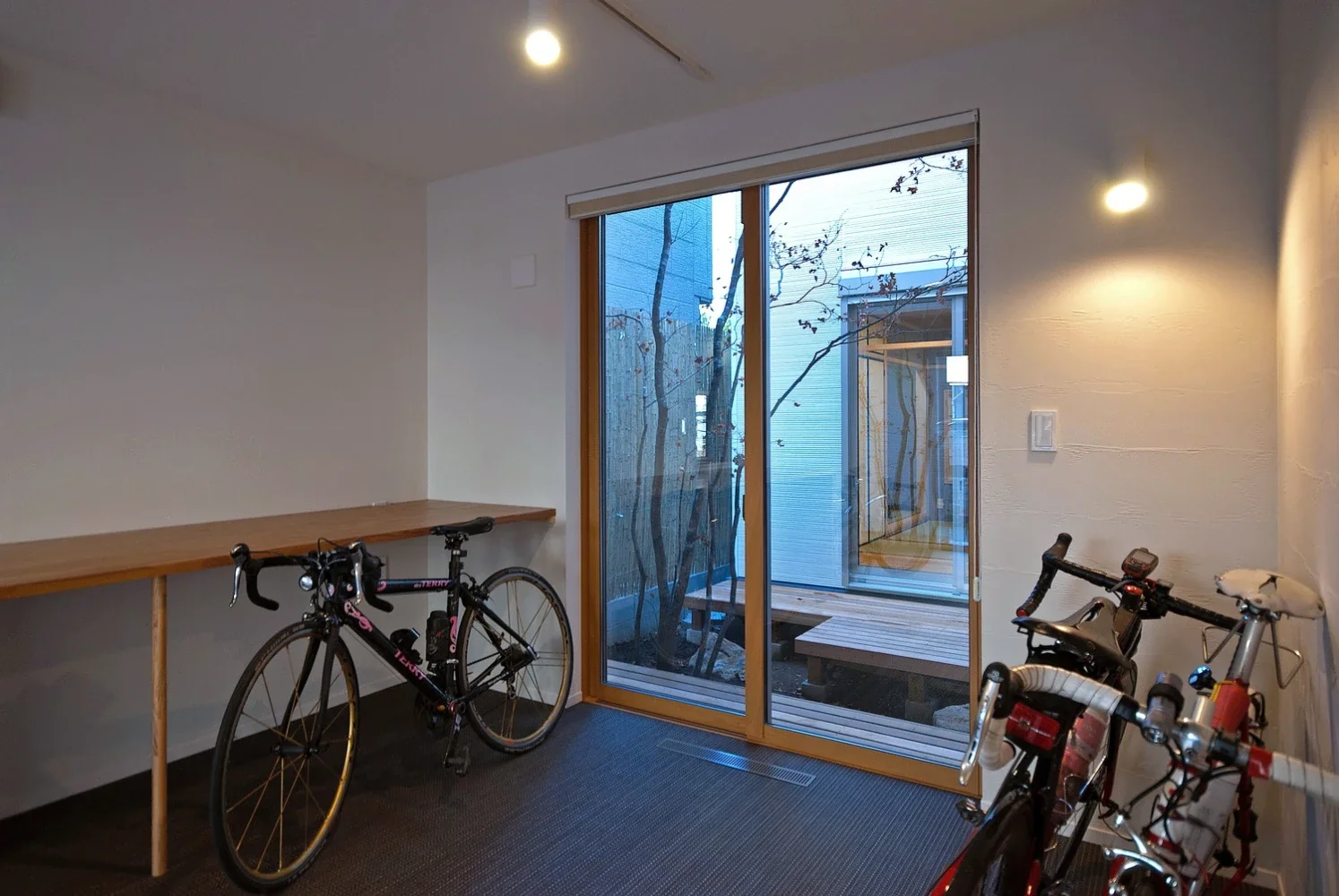 自転車のファクトリー。