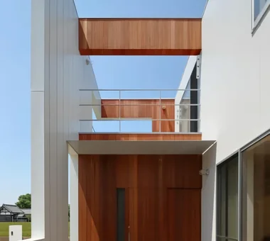 House with Outdoor Living Space｜Custom Home Examples by Architectural Offices