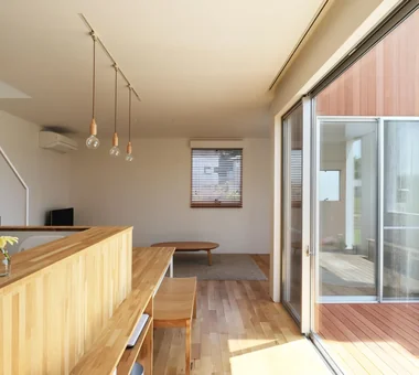 生活｜带防腐木平台（Wood Deck）的住宅｜房屋参观｜定制住宅