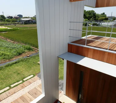 生活｜带防腐木平台（Wood Deck）的住宅｜露台｜定制住宅