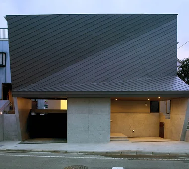 FOLD｜Homes Featuring Courtyards｜Custom-built house｜Exterior