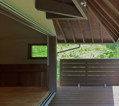 A Music Pavilion Nestled in Greenery｜Residence with Piano｜Custom-built house｜Terrace