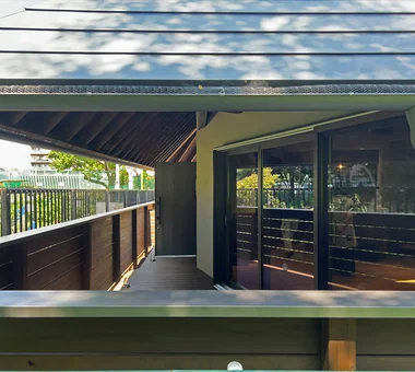 A Music Pavilion Nestled in Greenery｜Residence with Piano｜Custom-built house｜Terrace