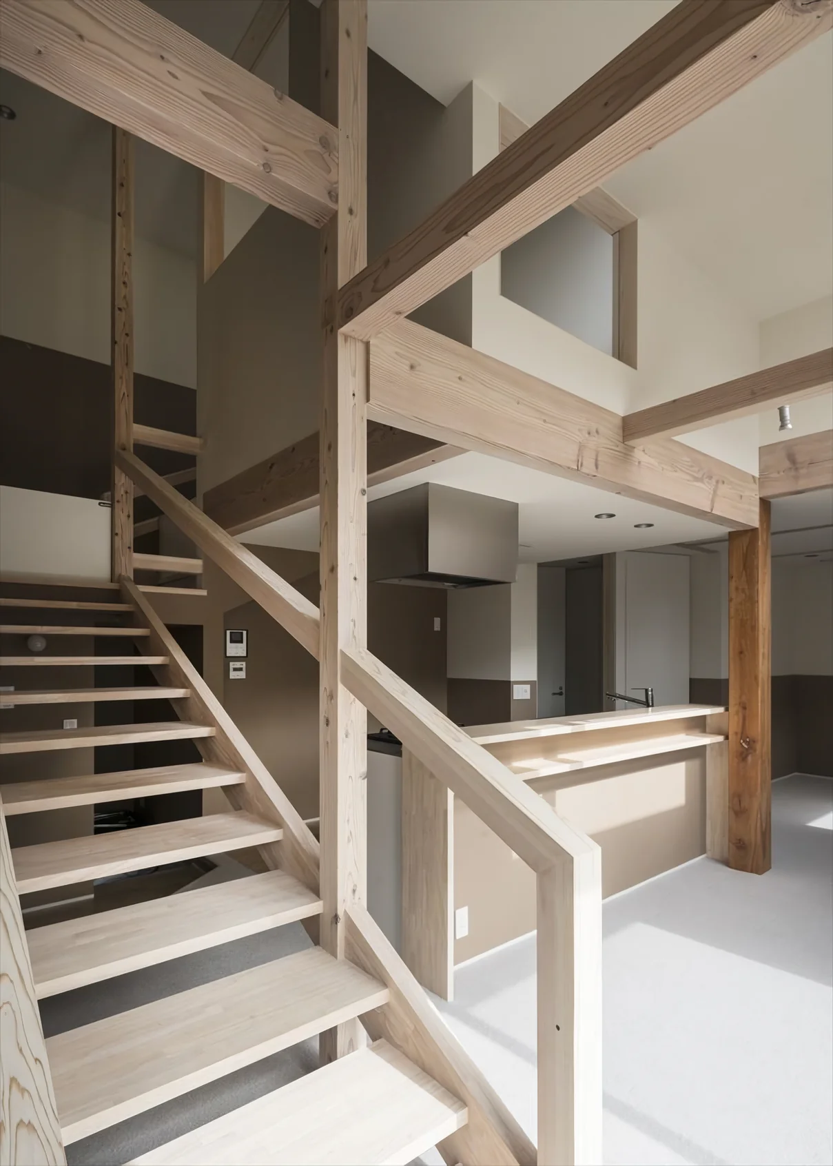 Slope House Designed for Two Large Dogs